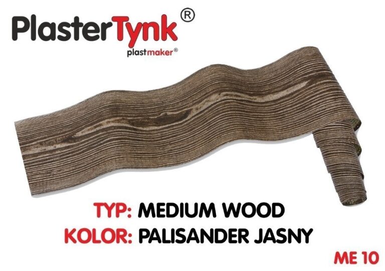 Elastyczna okładzina PLASTERTYNK Medium Wood "palisander jasny" ME 10 20x250cm